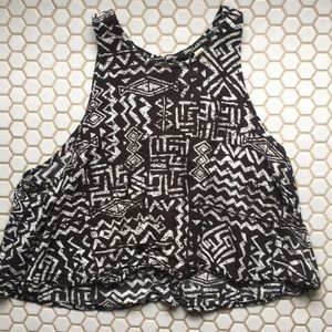 Billabong Tribal Crop-Top Tank